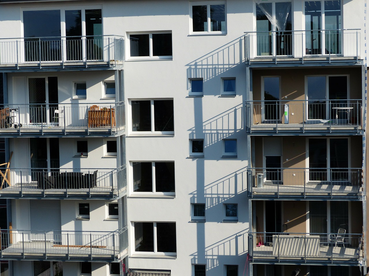 House with balconies